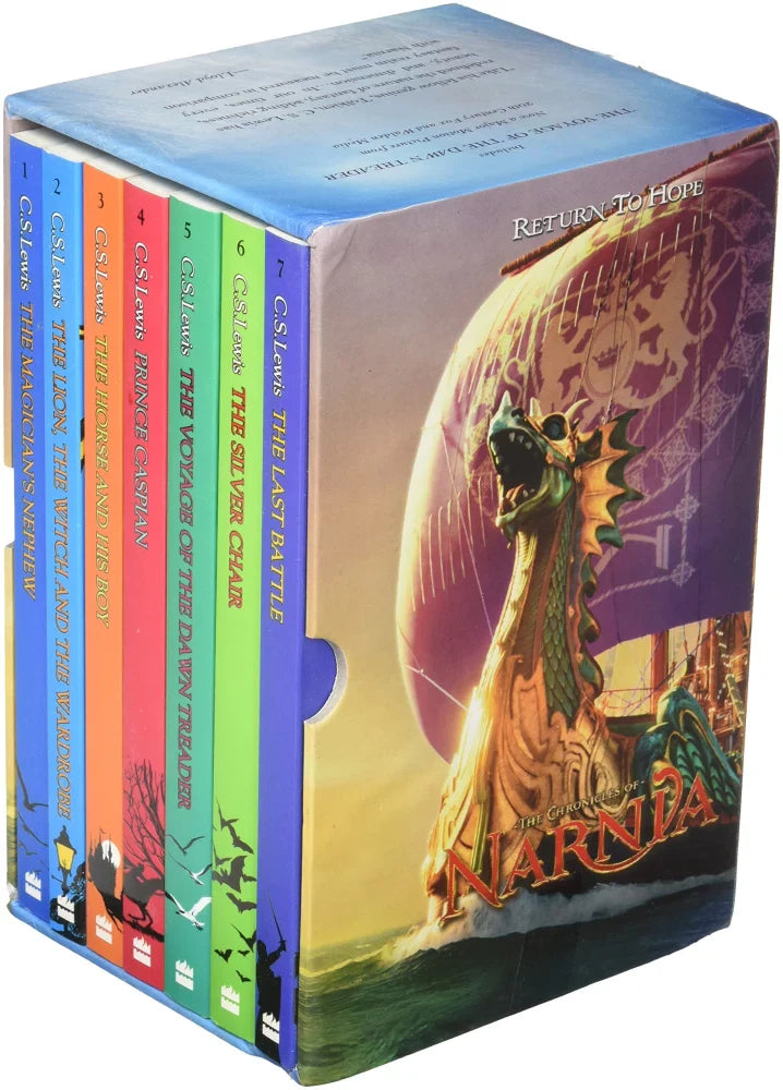 CHRONICLES OF NARNIA BOX SET (English, Paperback, C. S. Lewis) 1-7 Set
