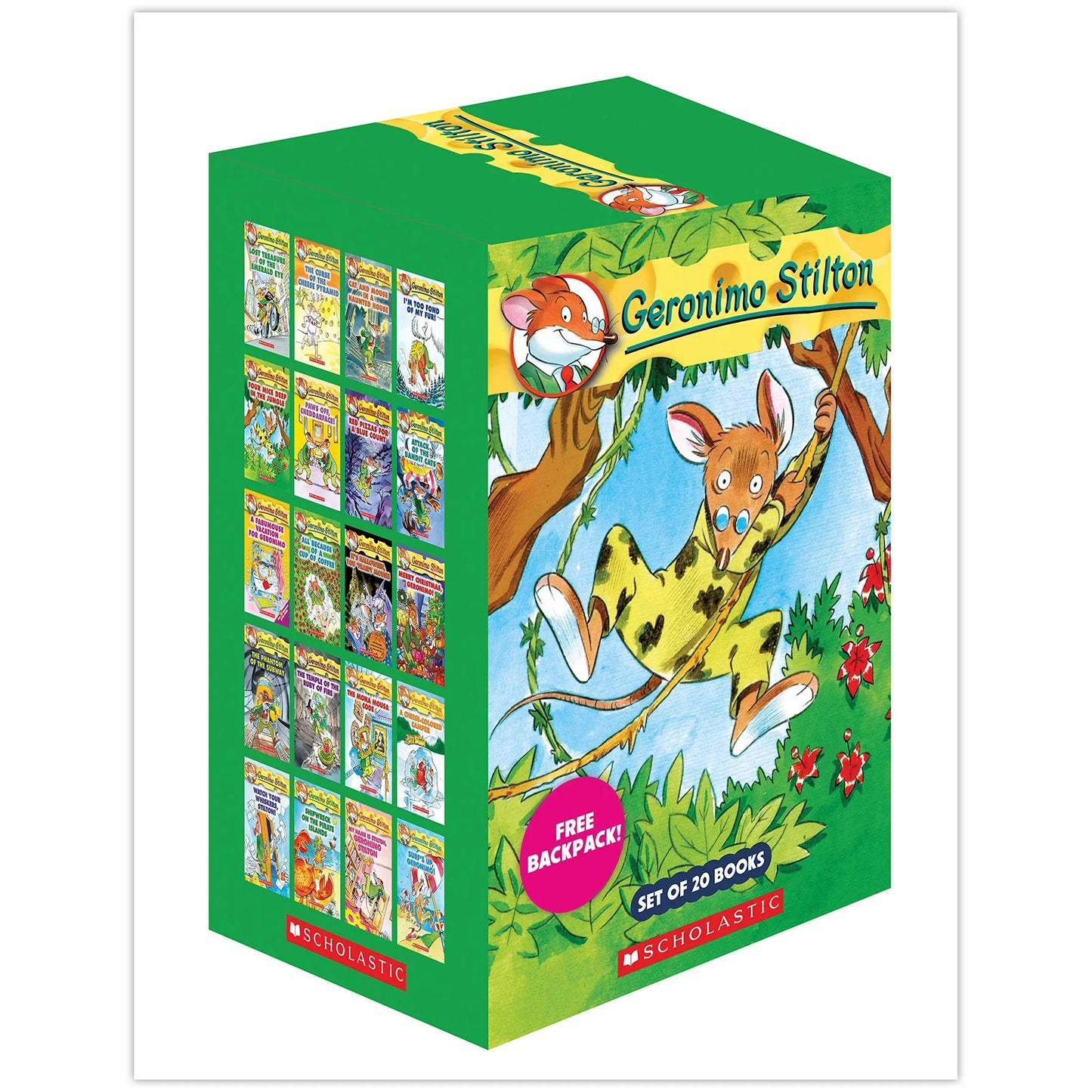 Geronimo Stilton (Set of 20 Books) (English, Boxset, Geronimo Stilton) ISBN: 9782019112509