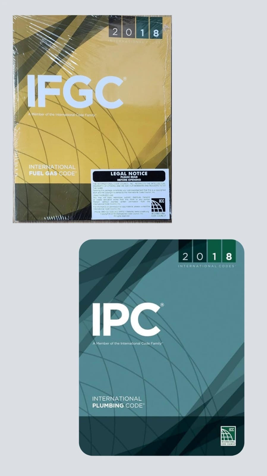 2018 International Plumbing & Fuel Gas Code Set | IPC 2018 IFGC 2018 ICC Series – Official Codebooks