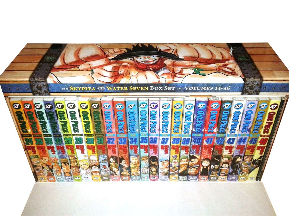 One Piece Box Set 2: Skypiea and Water Seven: Volumes 24-46 (One Piece Box Sets) by Eiichiro Oda ISBN: 9781421576060