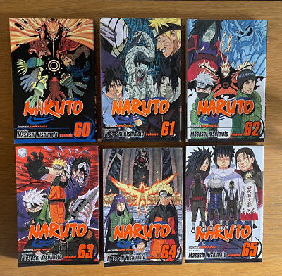 Naruto Manga Box Set 3: Volumes 49β72 The Final Chapters || Comic Book Full/Loose Set π Freebie: A free Manga Wall Poster