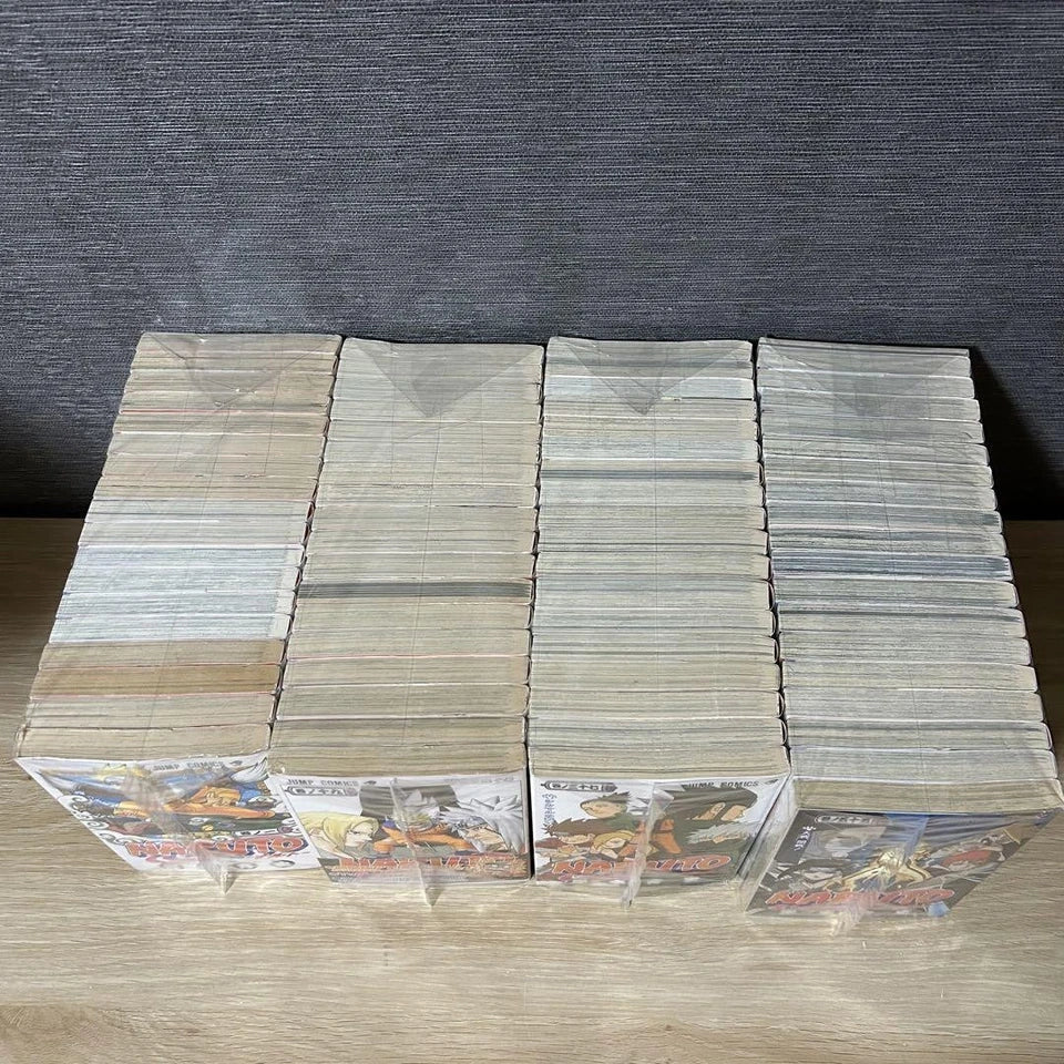 Naruto Complete Set Volumes 1-72 Comic Book Full/Loose Set π Freebie: A free Manga Wall Poster