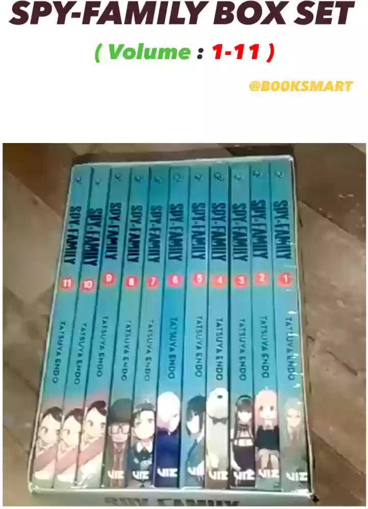 Spy X Family. Volume (1-11) Books set, Collection Set by Tatsuya Endo