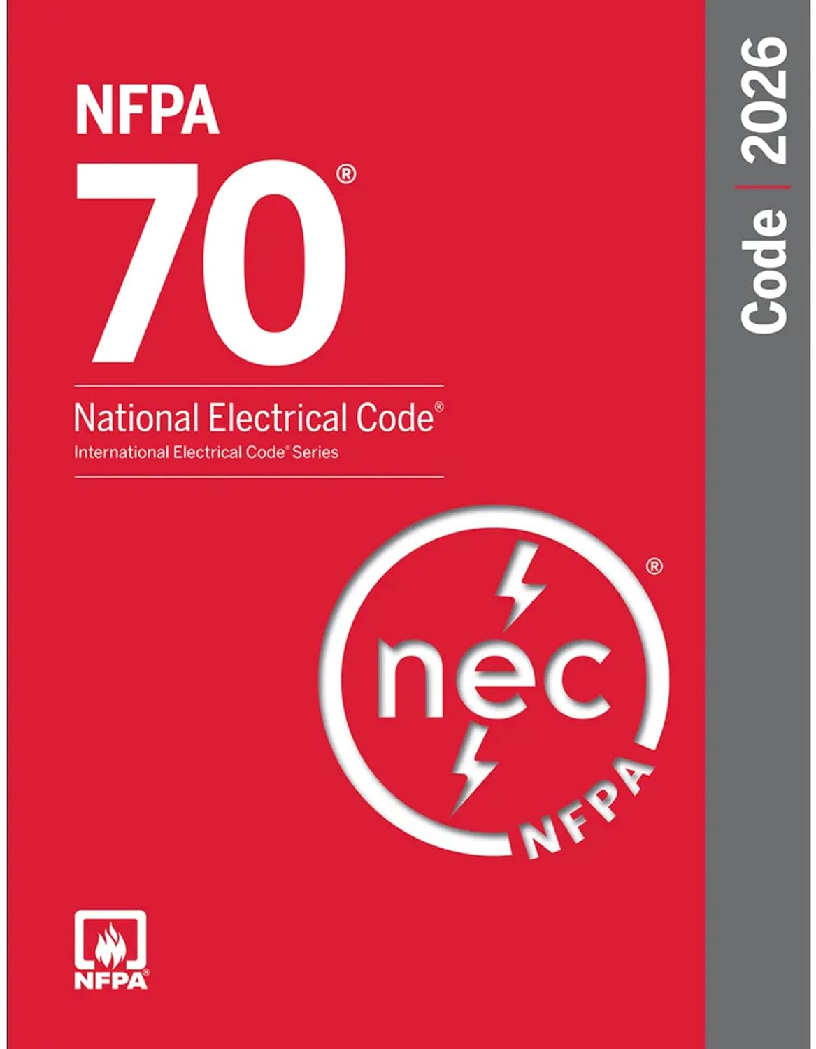 NFPA 70, National Electrical Code NEC 2026 Softbound Paperback – October 3, 2025