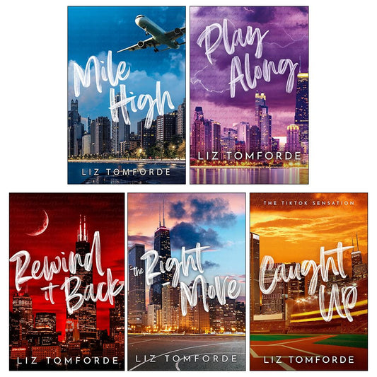 Windy City Series 5 Books Collection Set (Mile High, The Right Move, Caught Up, Play Along & Rewind It Back) by Liz Tomforde