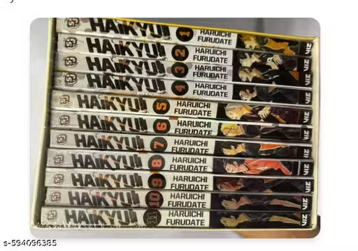 Haikyu!! Furudate Collection 11 books set Haruichi Vol 1-11 by Haruichi Furudate
