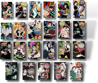 Demon Slayer: Kimetsu no Yaiba Vol 1-23 Comics Complete Manga Full/Loose Set  by Eichiro Oda Rare Excellent Condition 🎁 Freebie: A free Manga Wall Poster