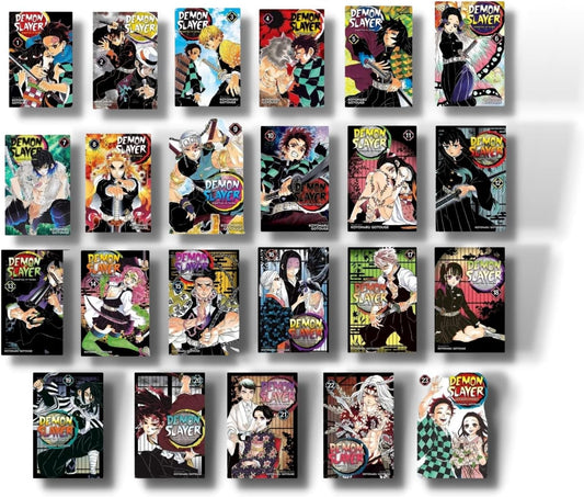 Demon Slayer: Kimetsu no Yaiba Vol 1-23 Comics Complete Manga Full/Loose Set  by Eichiro Oda Rare Excellent Condition 🎁 Freebie: A free Manga Wall Poster