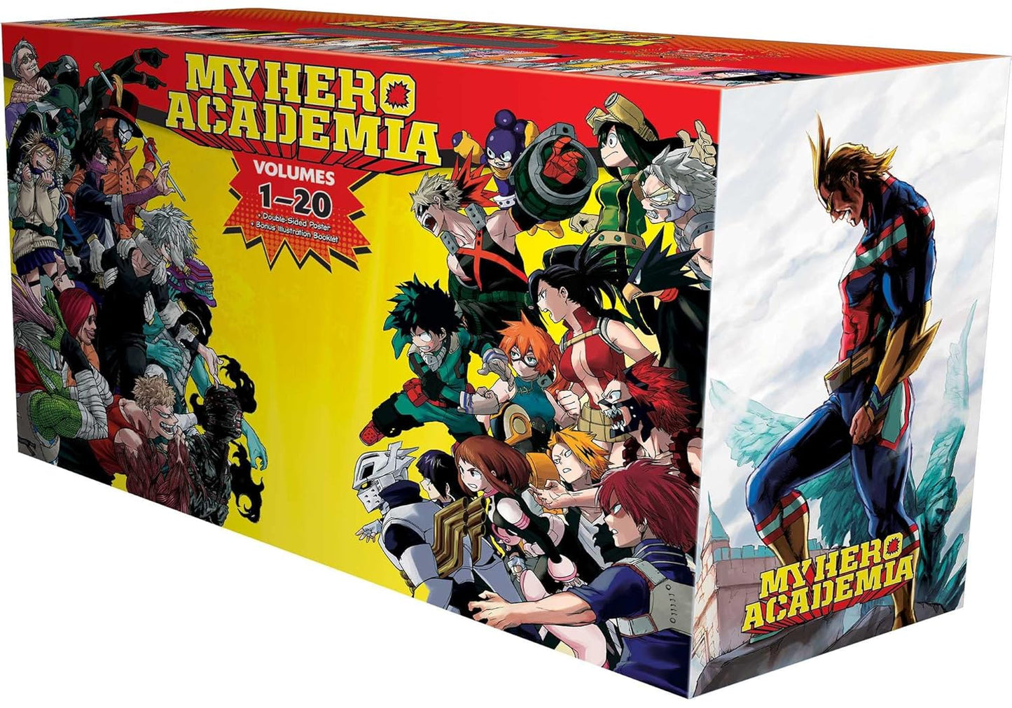 My Hero Academia Box Set 1: Includes volumes 1-20 with premium (1) (My Hero Academia Box Sets) Paperback
