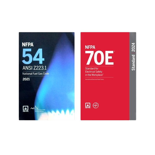 NFPA 54/ANSI Z223.1 & NFPA 70E Code Set – Fuel Gas and Electrical Safety Standards