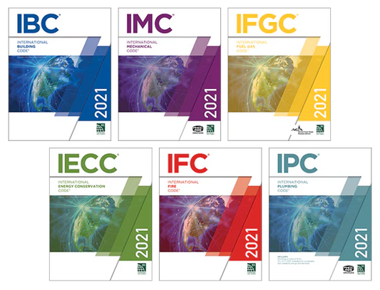 Comprehensive Guide to the 2021 ICC Codes: IBC, IMC, IFGC, IECC, IFC, and IPC"