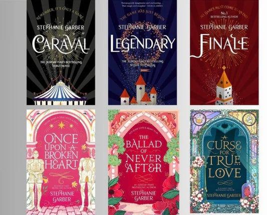 Caraval + Once Upon A Broken Heart Series Combo | Complete Fantasy Romance Collection by Stephanie Garber