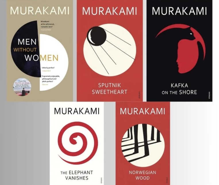 Haruki Murakami 5-Book Collection Set | Men Without Women, Norwegian Wood, What I Talk About When I Talk About Running + More (