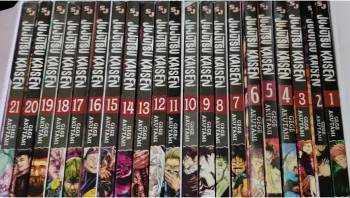 Jujutsu Kaisen Manga Box Set (Volume 1-21)  (Paperback, Akutami Gege)