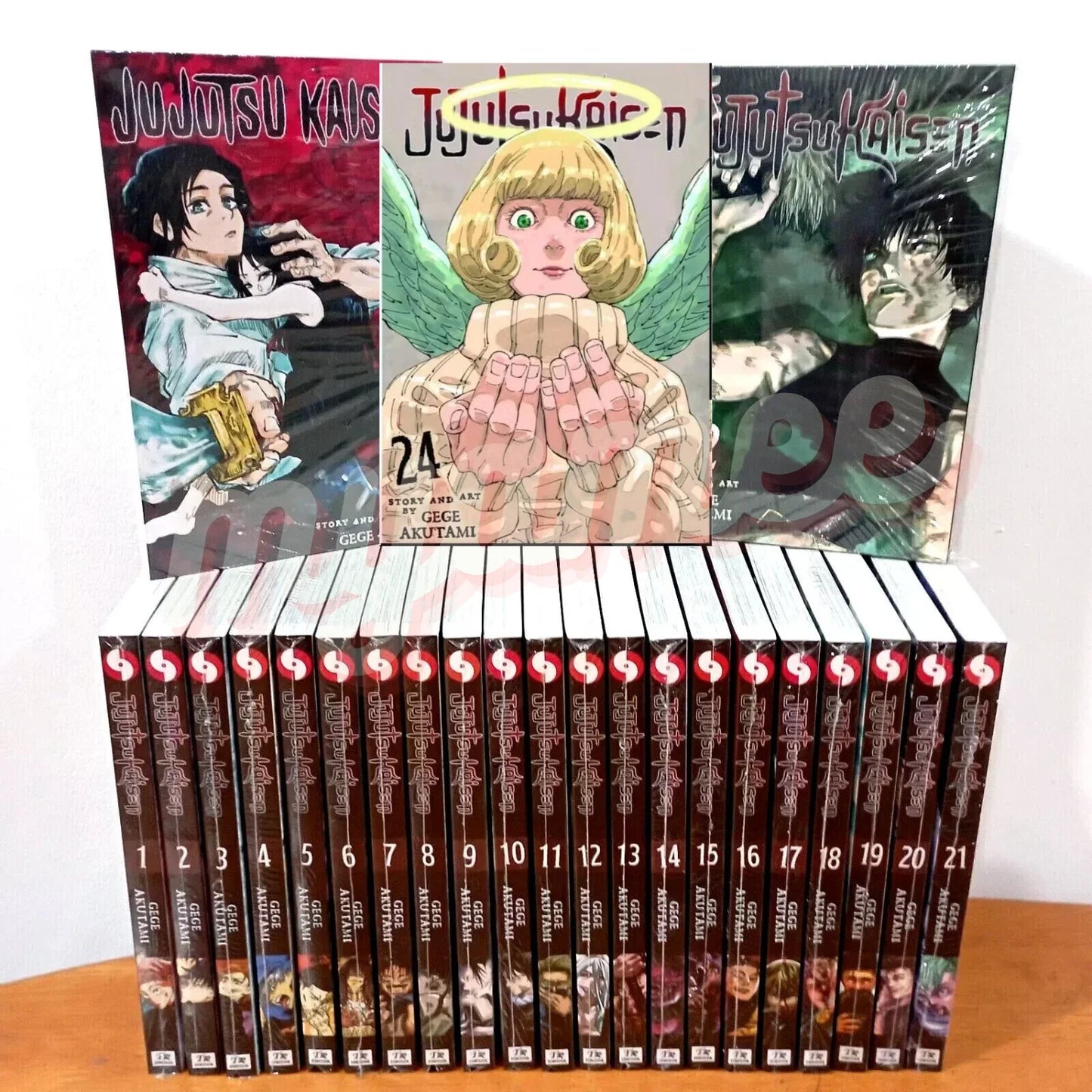 Jujutsu Kaisen Manga (Vol. 0-25) English Full/Loose Set JJK Sorcery Comic Series by Gege Akutami 🎁 Bonus: Free Manga-Themed Wall Poster