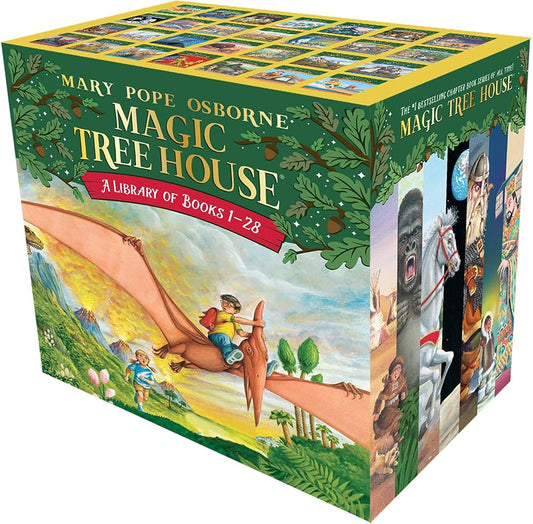 Magic Tree House Boxed Set, Books 1-28 Paperback – Box set ISBN: 9780375849916