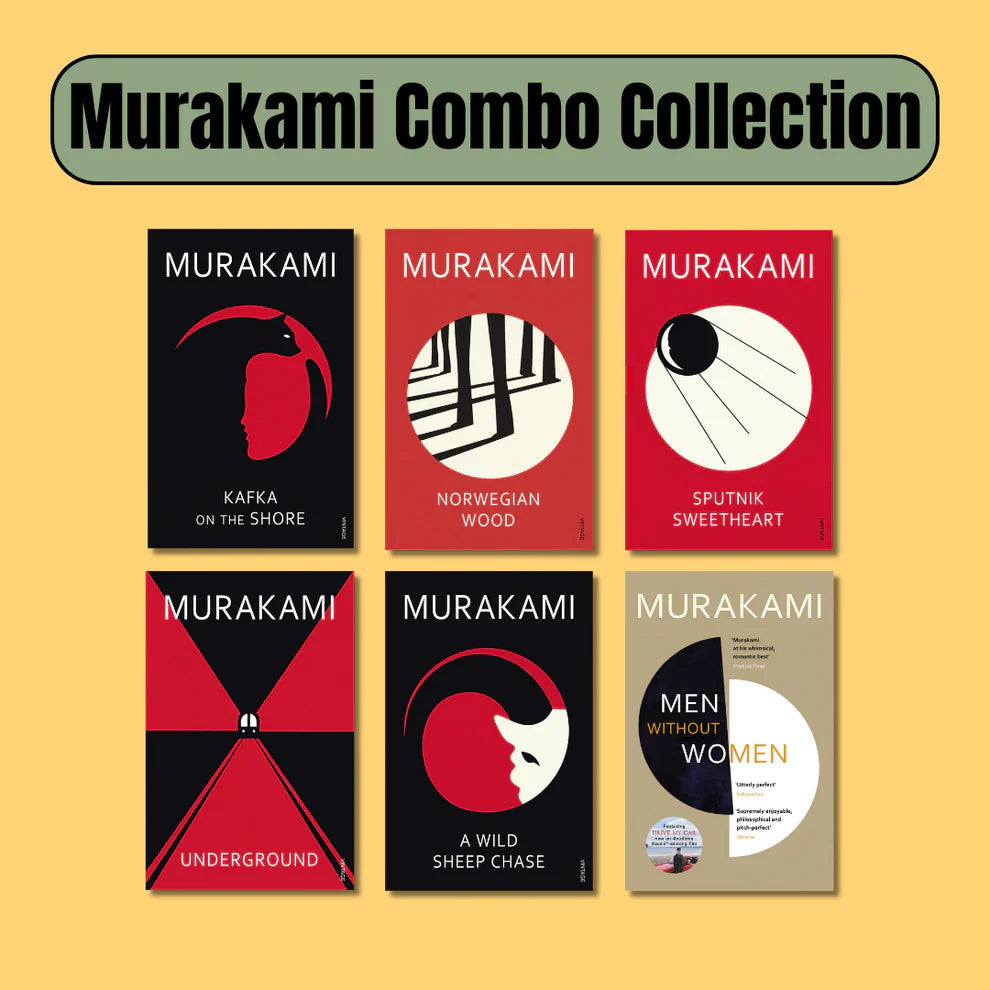 The Best of Murakami: 6-Book Collection Set | Modern Classics by Haruki Murakami (Paperback)