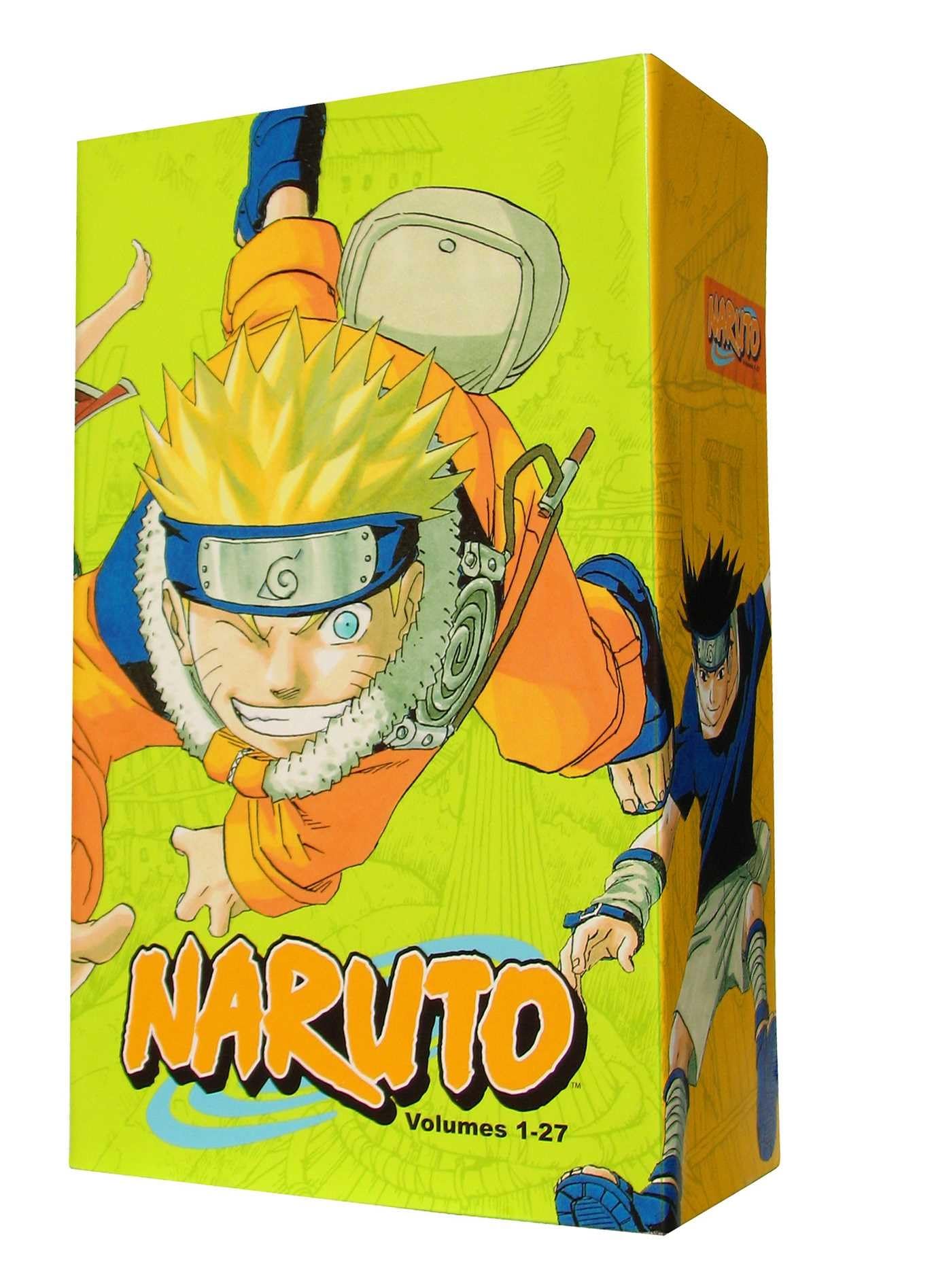 Naruto Box Set 1: Volumes 1-27  (Naruto Box Sets) Paperback ISBN: 9781421525822