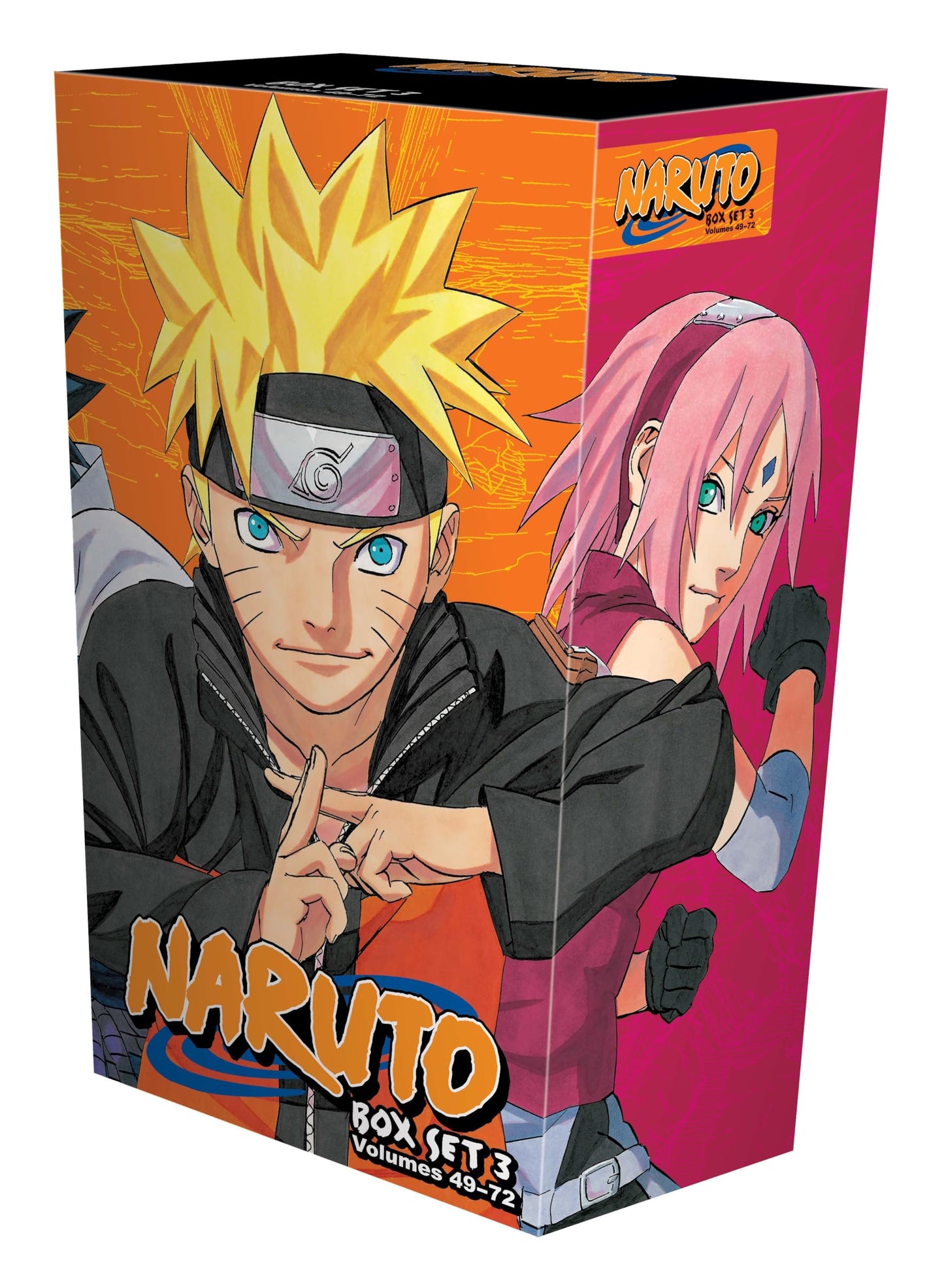 Naruto Box Set 3: Volumes 49-72 (Naruto Box Sets) Paperback ISBN: 9781421583341