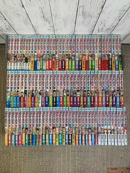 ONE PIECE Manga vol 1-105 Comics Complete Manga Full/Loose Set  by Eichiro Oda Rare Excellent Condition 🎁 Freebie: A free Manga Wall Poster
