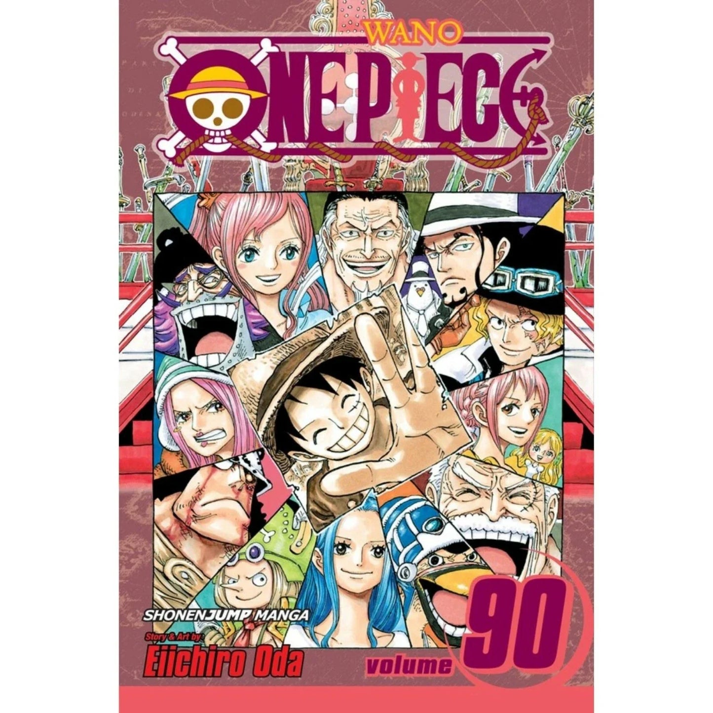 One Piece Manga Set (Volumes 71–90) Set 4— Dressrosa to Whole Cake Island Saga Full/Loose Set  🎁 Freebie: A free Manga Wall Poster