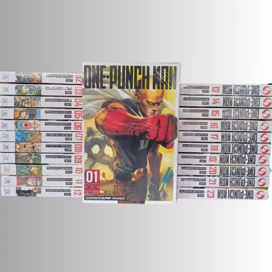 One Punch Man English Manga Volume 1-29 Comic Book Full/Loose Set  🎁 Freebie: A free Manga Wall Poster