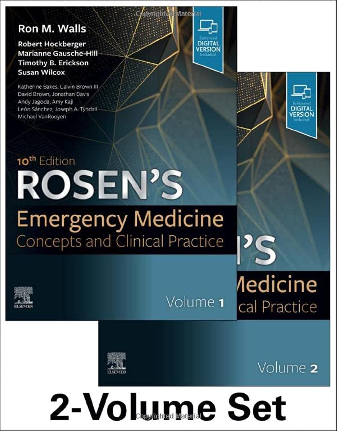 Rosen's Emergency Medicine: Concepts and Clinical Practice: 2-Volume Set 10th Edition