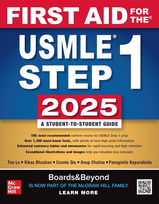 First Aid for the USMLE Step 1 2025 35th Edition