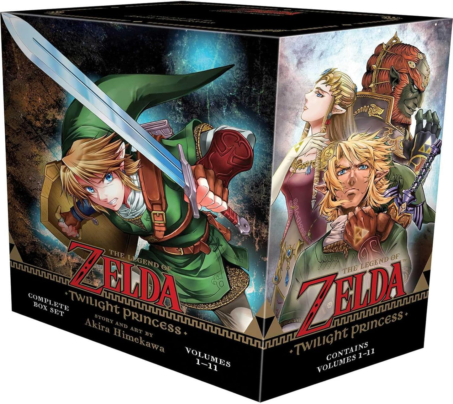 The Legend of Zelda: Twilight Princess Complete Box Set: Includes volumes 1-11 by Akira Himekawa