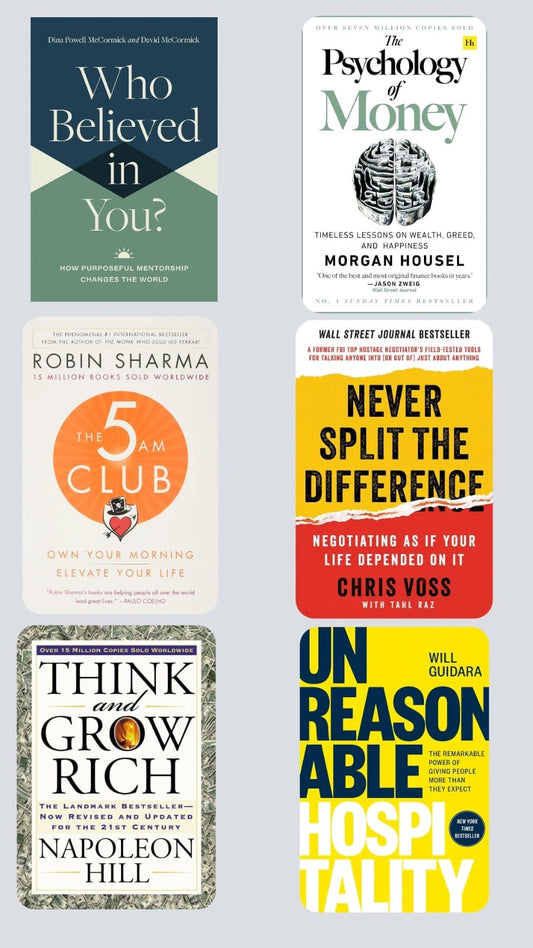 Master Your Mindset: 6-Book Success & Self-Growth Collection | Money, Negotiation, Habits & Motivation