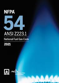 NFPA 54/ANSI Z223.1, National Fuel Gas Code, 2021 Paperback ISBN: 9781455926237