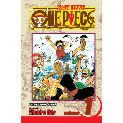 One Piece Manga Vol. 1–23 Set 1 | East Blue to Alabasta Saga Full/Loose Set  🎁 Freebie: A free Manga Wall Poster
