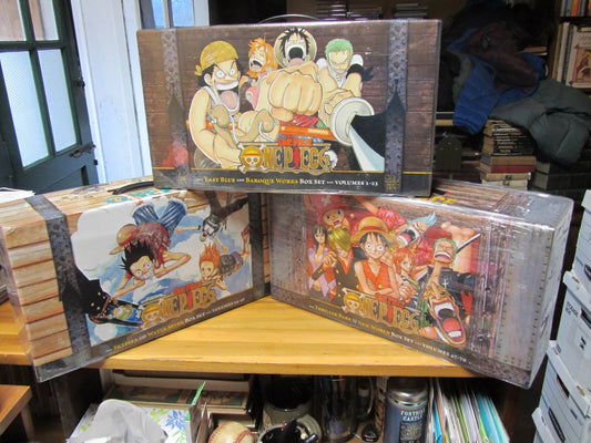 One Piece Manga Box Set Collection: Volumes 1–70 (Box Sets 1, 2 & 3) 🎁 Freebie: A free Manga Wall Poster